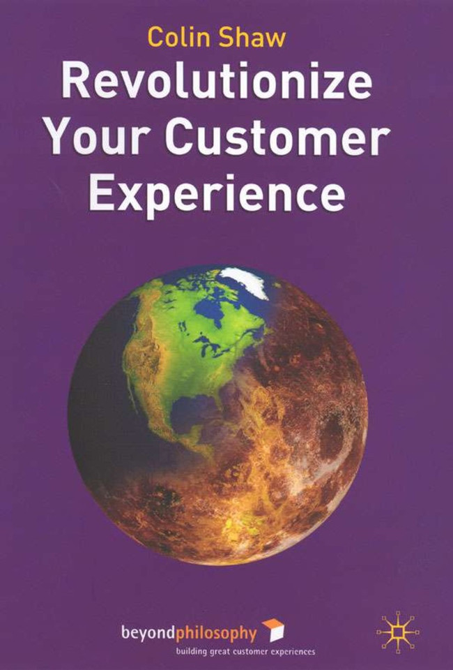 Revolutionize Your Customer Experience book cover by Colin Shaw