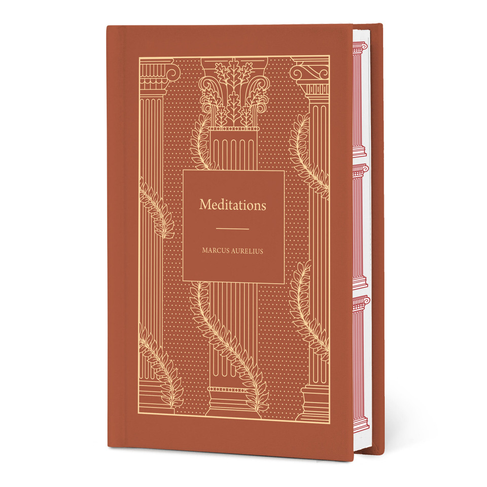 Meditations (Signature Clothbound Editions) book cover by Marcus Aurelius