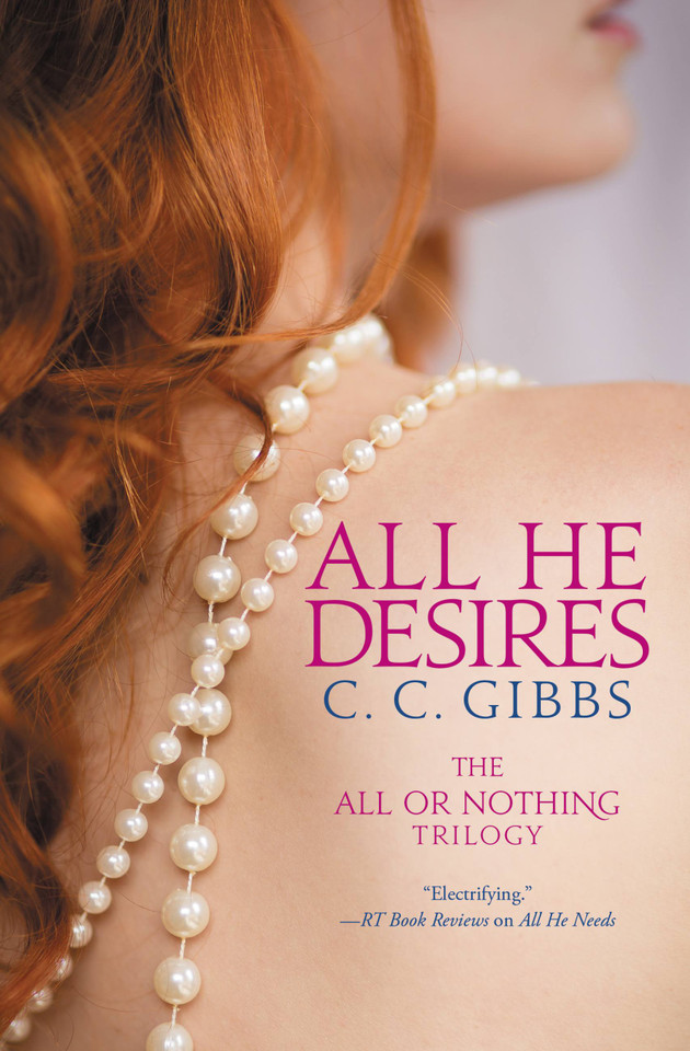 All He Desires (All or Nothing #3) book cover by C.C. Gibbs