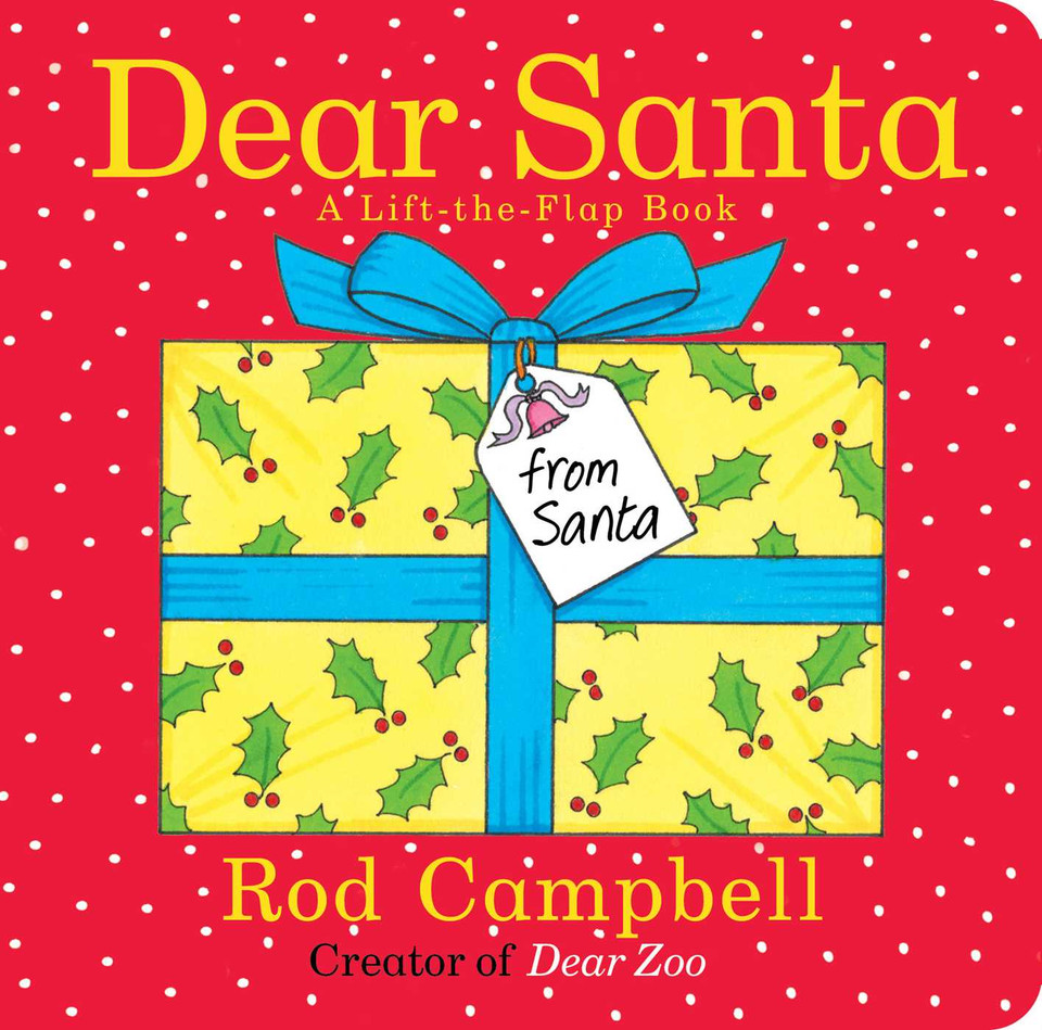 Dear Santa: A Lift-the-Flap Book book cover by Rod Campbell