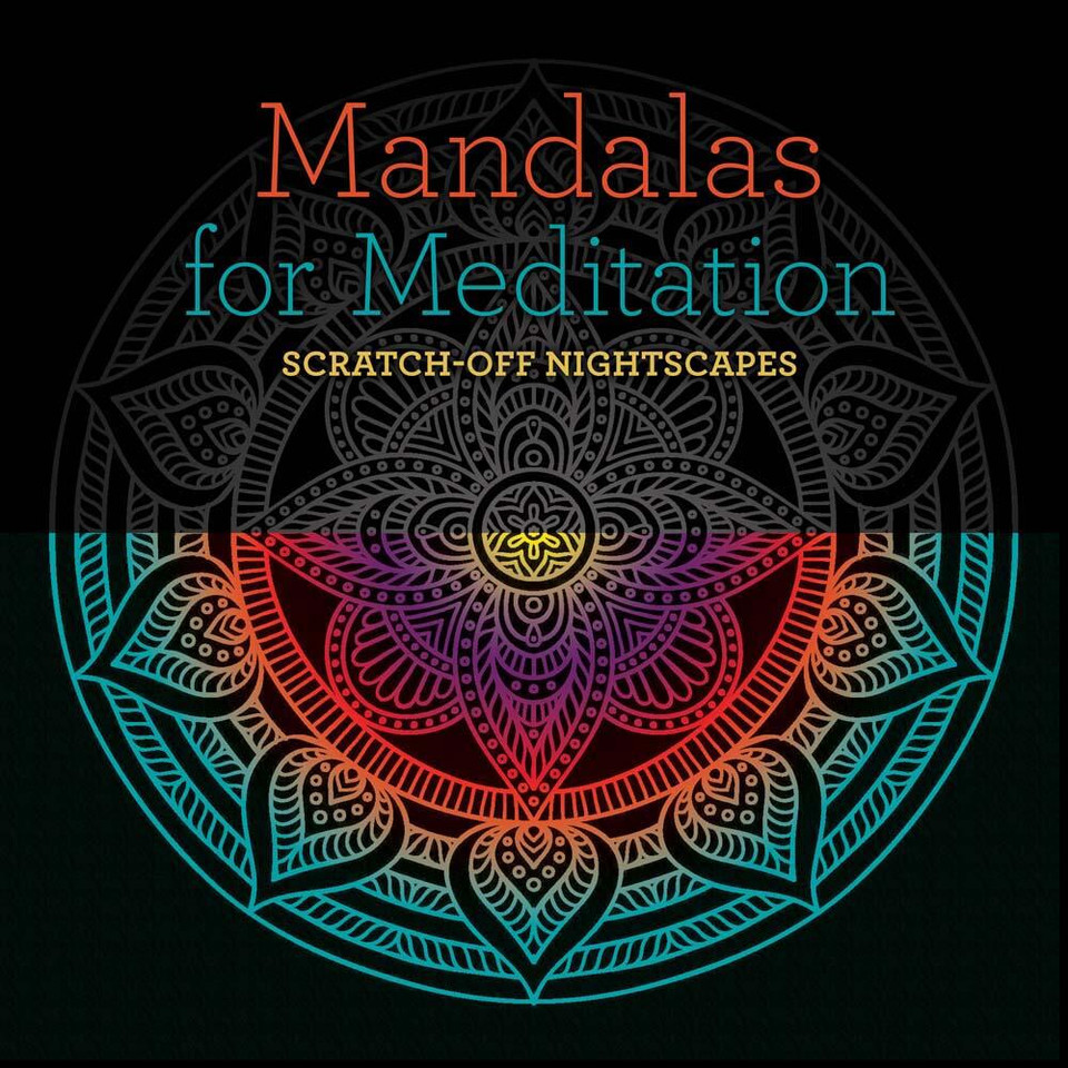 Mandalas for Meditation: Scratch-Off NightScapes (Scratch-Off NightScapes) book cover by Union Square & Co.