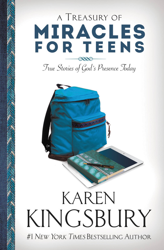 A Treasury of Miracles for Teens: True Stories of God's Presence Today book cover by Karen Kingsbury