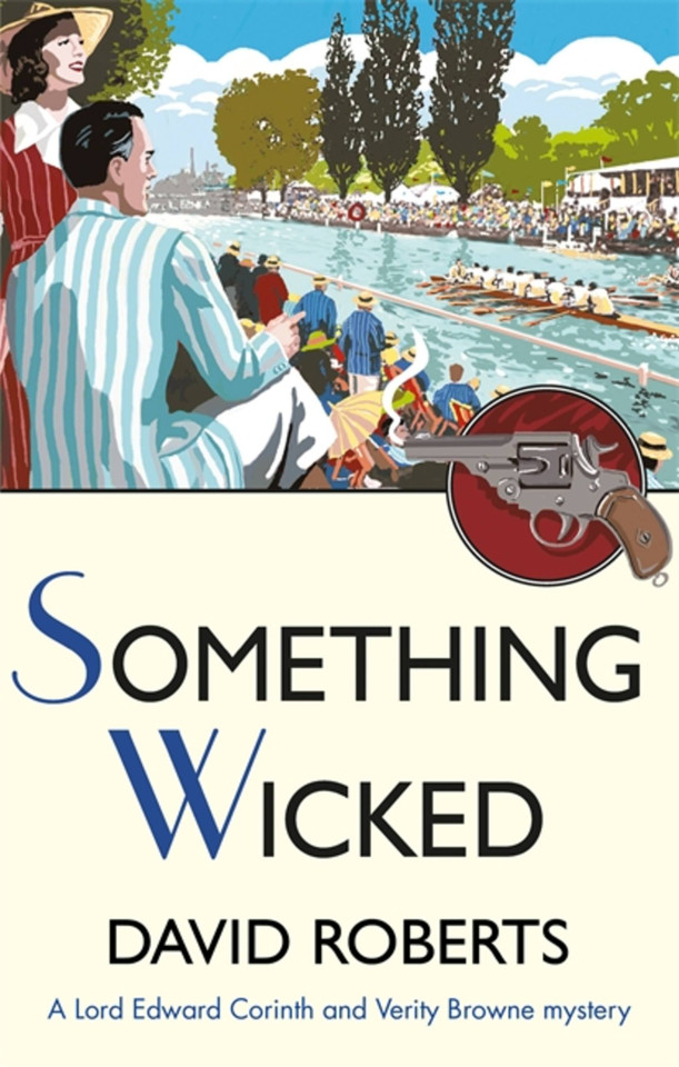 Something Wicked (Lord Edward Corinth & Verity Browne) book cover by David Roberts