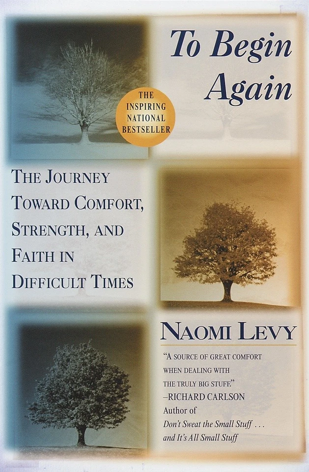 To Begin Again: The Journey Toward Comfort, Strength, and Faith in Difficult Times book cover by Naomi Levy