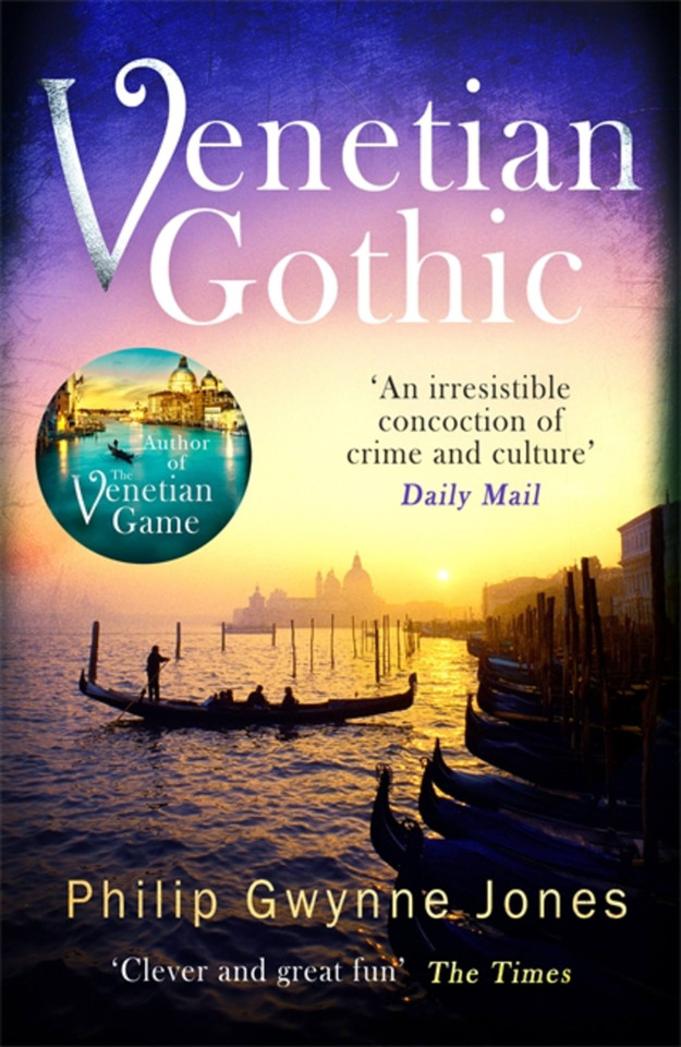 Venetian Gothic book cover by Philip Gwynne Jones