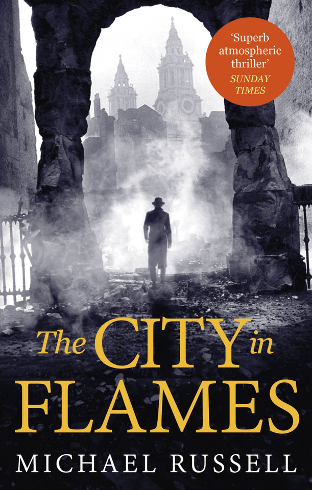 The City in Flames (Stefan Gillespie) book cover by Michael Russell