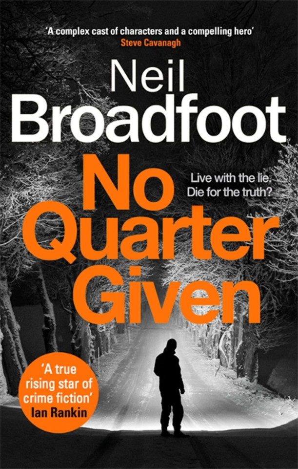 No Quarter Given (Connor Fraser) book cover by Neil Broadfoot