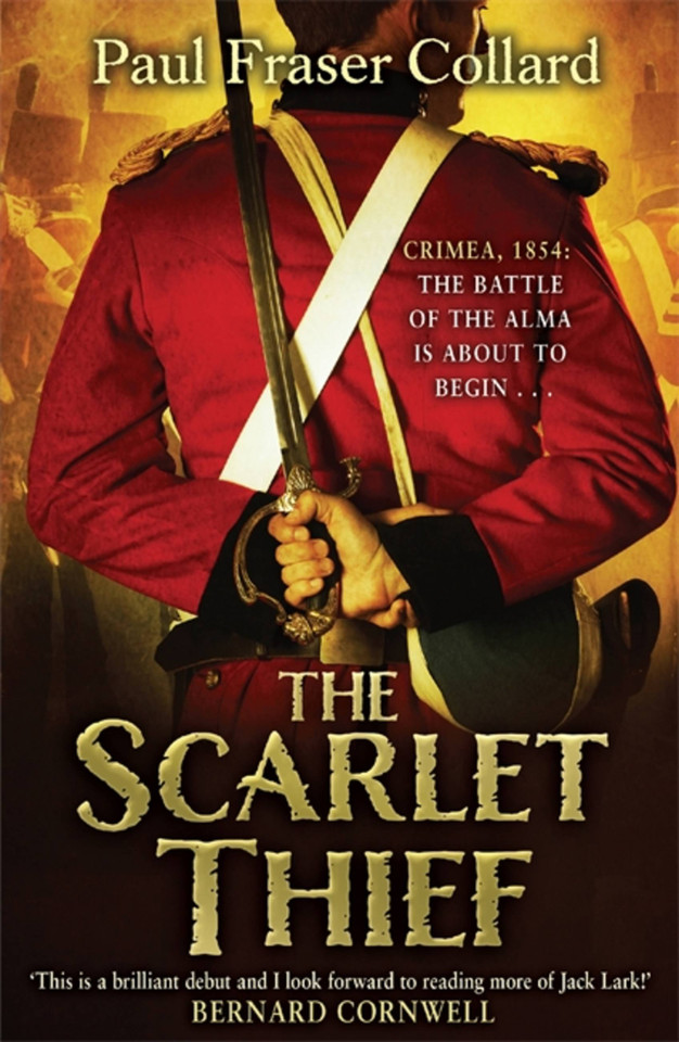 The Scarlet Thief: Battle of the Alma, 1854 book cover by Paul  Fraser Collard