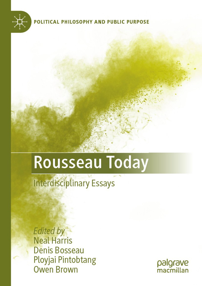 Rousseau Today: Interdisciplinary Essays (Political Philosophy and Public Purpose) book cover by 