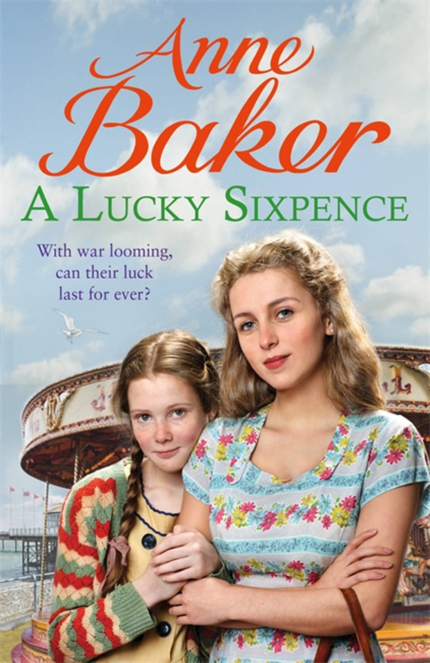 A Lucky Sixpence book cover by Anne Baker