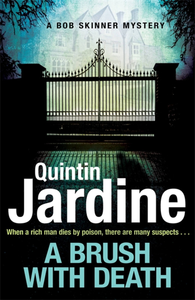 A Brush with Death (BOB SKINNER) book cover by Quintin Jardine