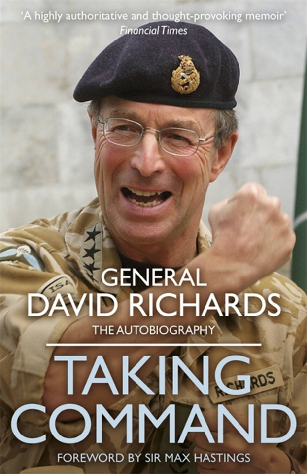 Taking Command book cover by General Sir David Richards