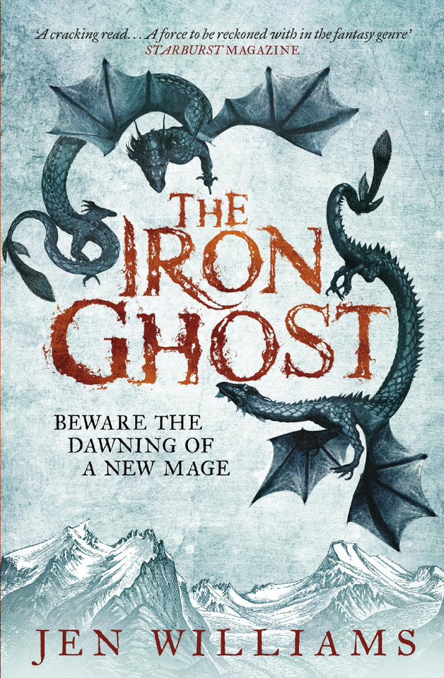 The Iron Ghost book cover by Jen Williams