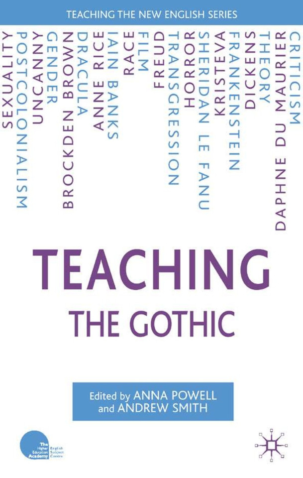 Teaching the Gothic (Teaching the New English) book cover by 