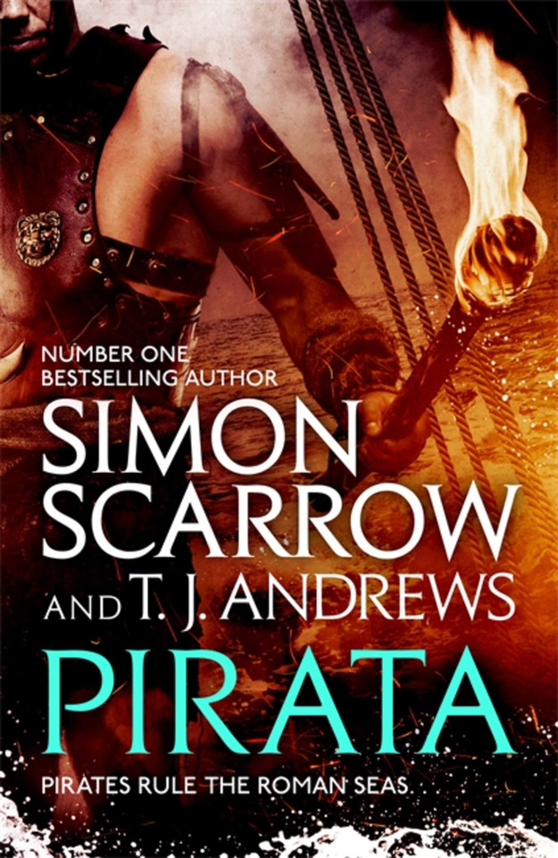 Pirata book cover by Simon Scarrow, T. J. Andrews
