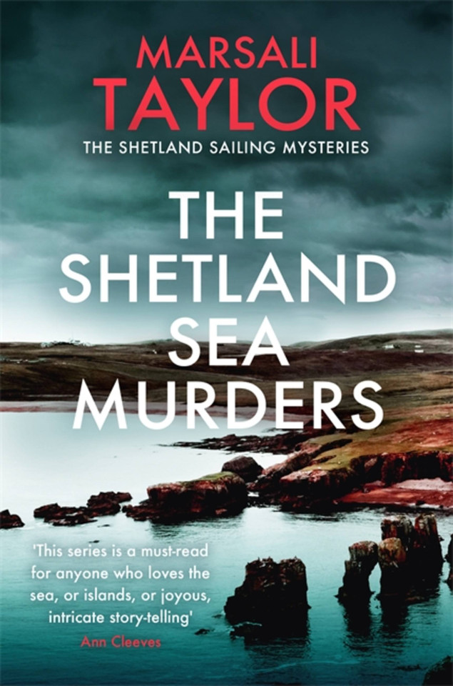 The Shetland Sea Murders (The Shetland Sailing Mysteries) book cover by Marsali Taylor