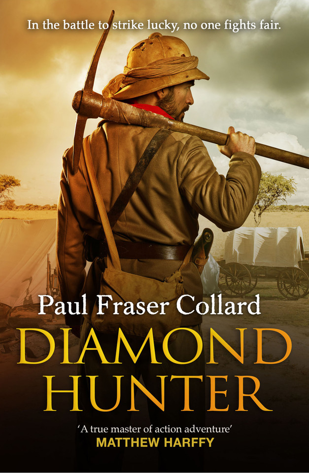 Diamond Hunter (Jack Lark) book cover by Paul Fraser Collard