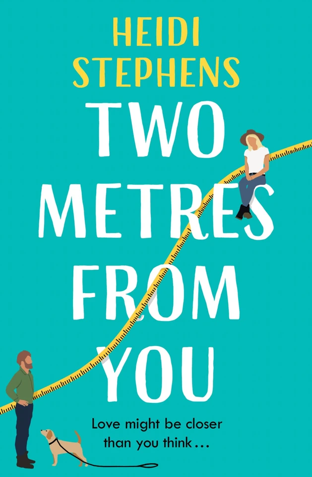 Two Metres From You book cover by Heidi Stephens