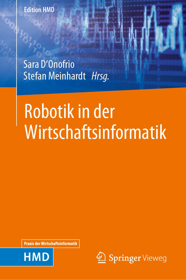 Robotik in der Wirtschaftsinformatik (Edition HMD) book cover by 