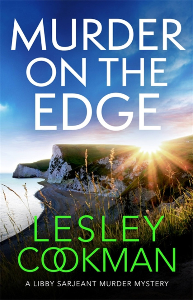 Murder on the Edge (A Libby Sarjeant Murder Mystery Series) book cover by Lesley Cookman