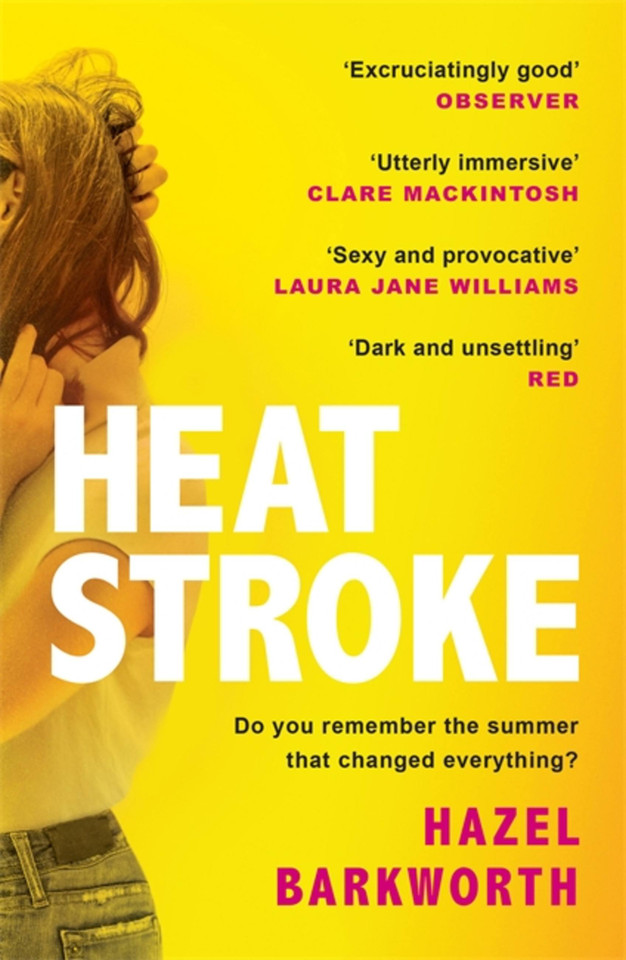 Heatstroke: a dark, compulsive story of love and obsession book cover by Hazel Barkworth