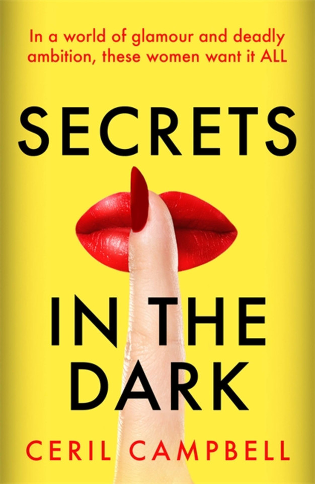 Secrets in the Dark book cover by Ceril Campbell