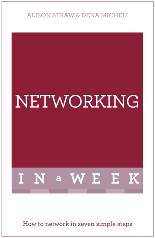 Successful Networking in a Week (In a Week) book cover by Alison Straw
