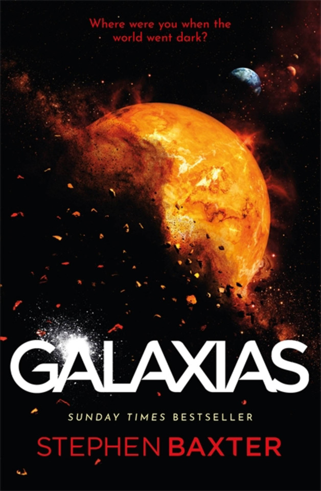 Galaxias book cover by Stephen Baxter