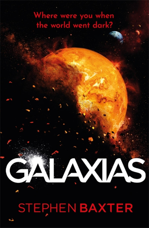 Galaxias book cover by Stephen Baxter