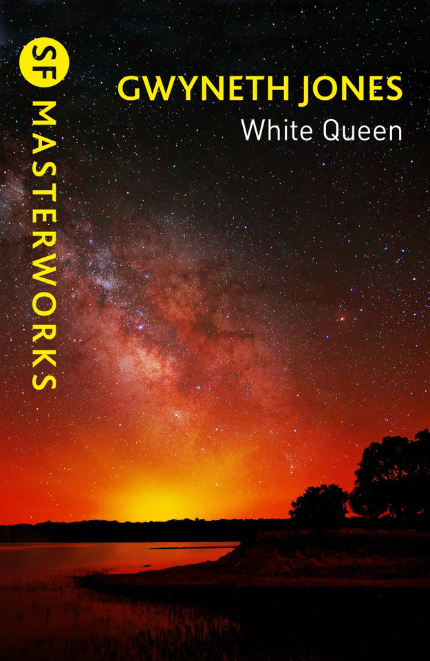 White Queen (S.F. MASTERWORKS) book cover by Gwyneth Jones