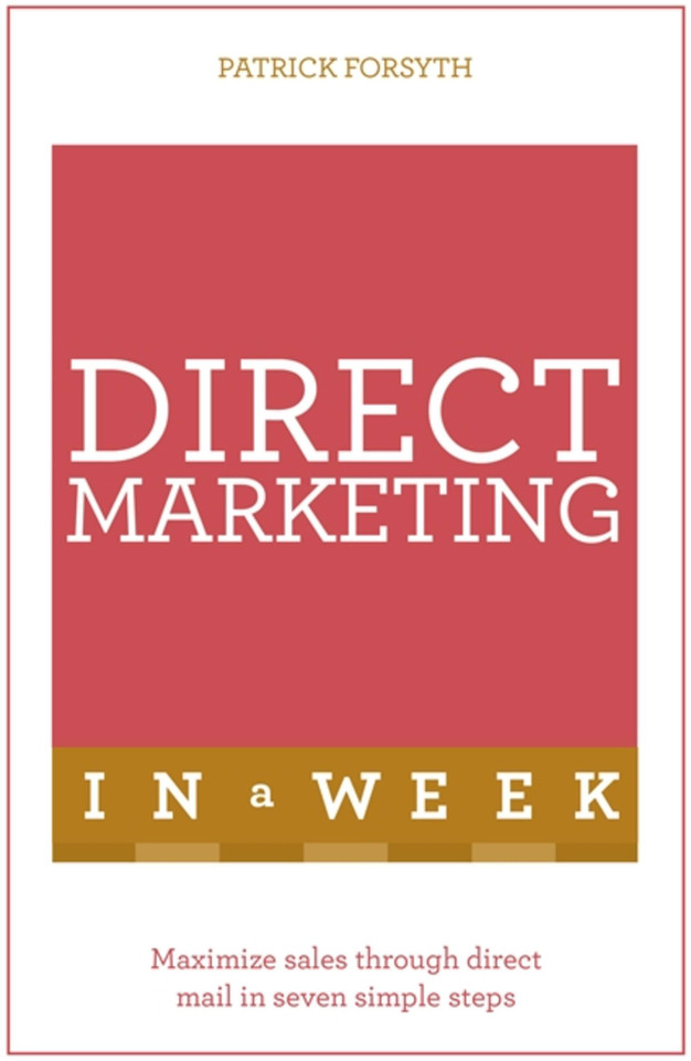Successful Direct Marketing in a Week (In a Week) book cover by Patrick Forsyth