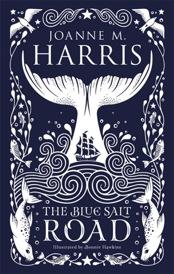 The Blue Salt Road book cover by Joanne M Harris