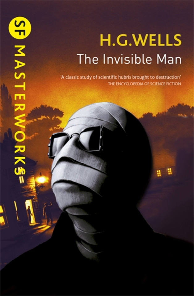The Invisible Man (S.F. MASTERWORKS) book cover by H.G. Wells