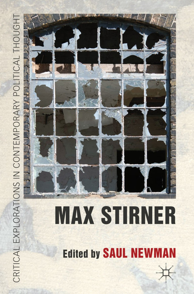 Max Stirner (Critical Explorations in Contemporary Political Thought) book cover by Saul Newman