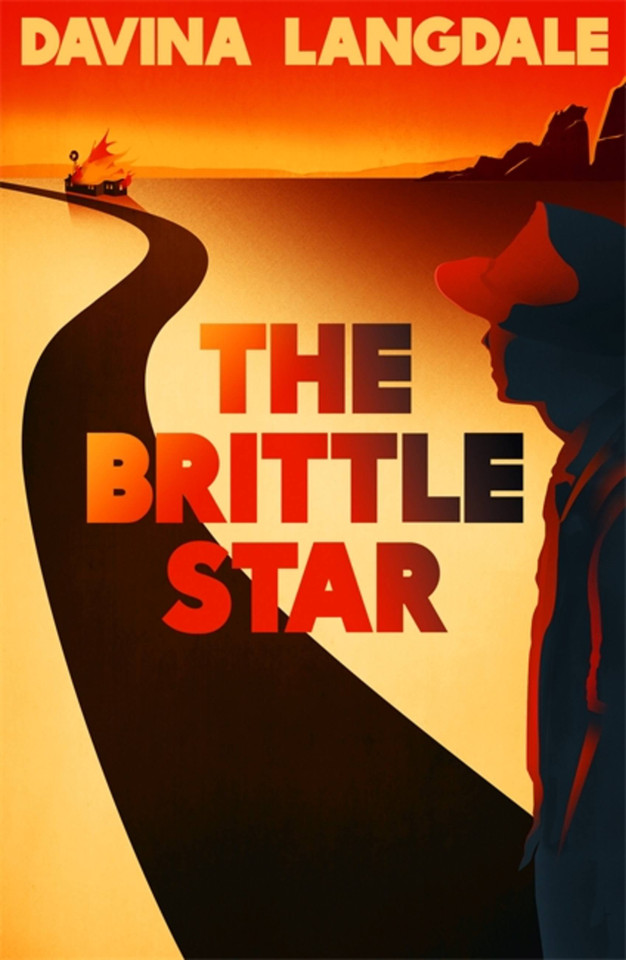 The Brittle Star: An epic story of the American West book cover by Davina Langdale