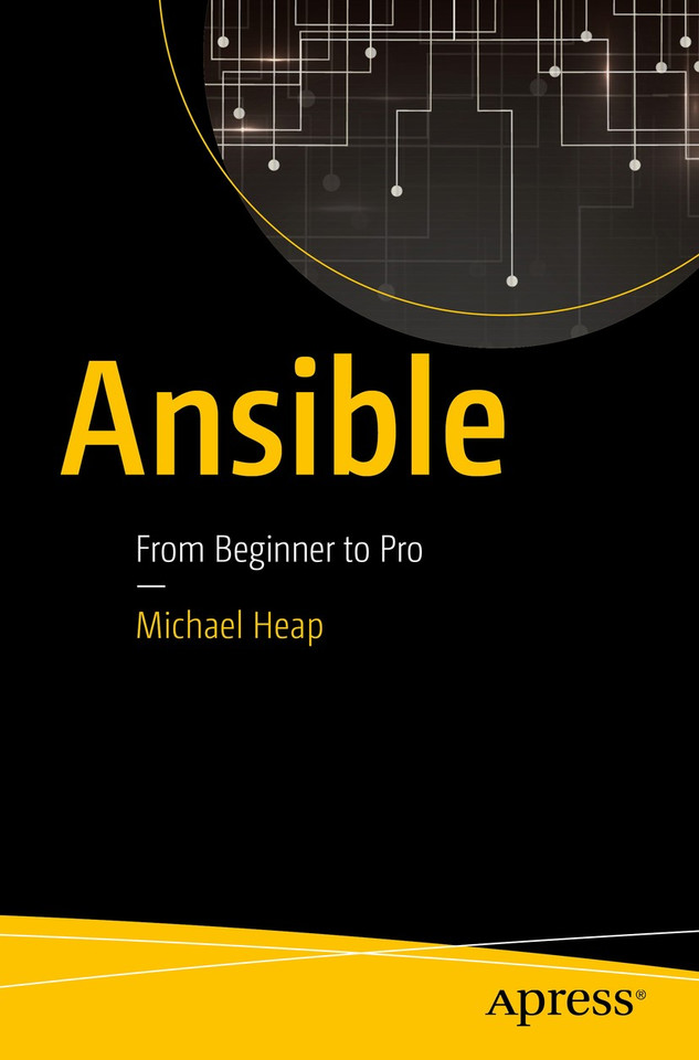 Ansible: From Beginner to Pro book cover by Michael Heap