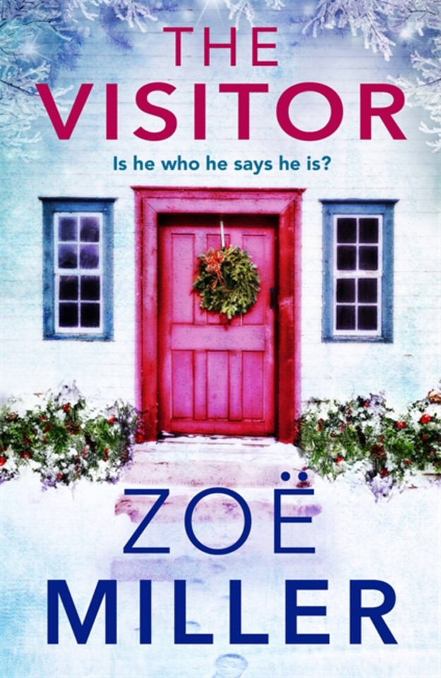 The Visitor: a twisty, suspenseful page-turner book cover by Zoe Miller