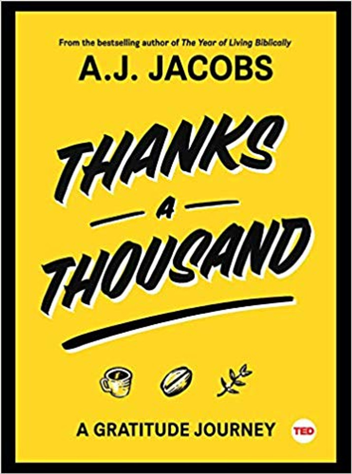 Thanks a Thousand: A Gratitude Journey (Ted Books) Cover
