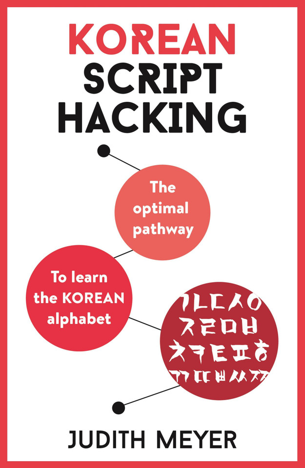 Korean Script Hacking: The optimal pathway to learning the Korean alphabet book cover by Judith Meyer