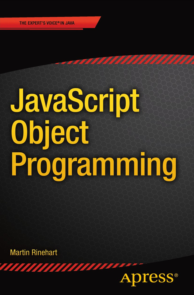 JavaScript Object Programming book cover by Martin Rinehart