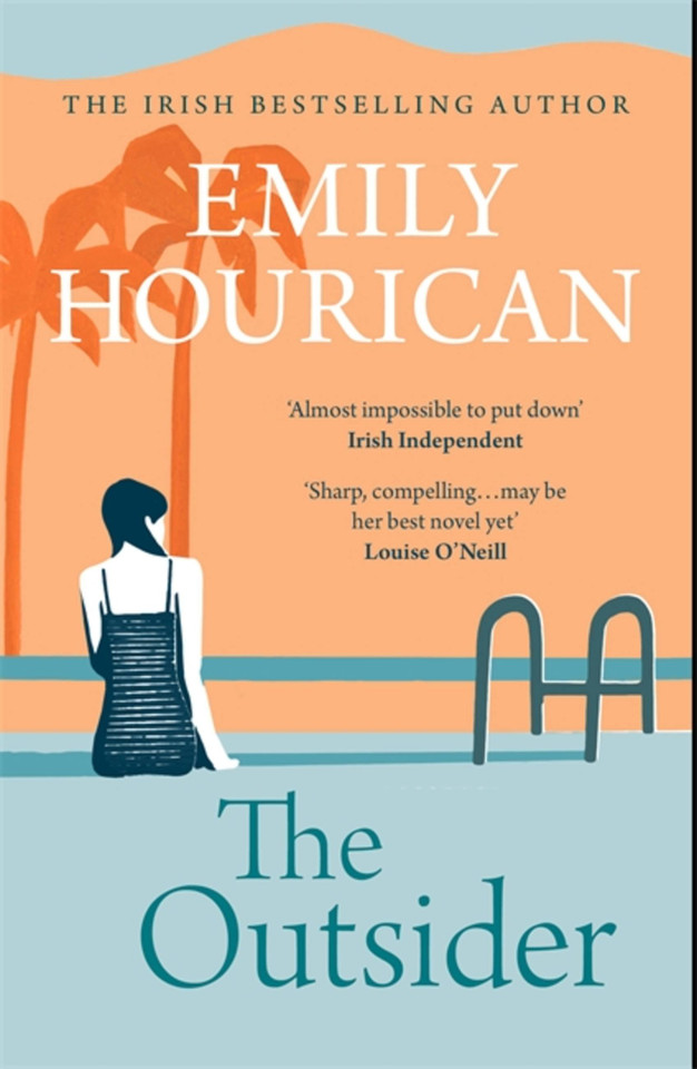The Outsider book cover by Emily Hourican