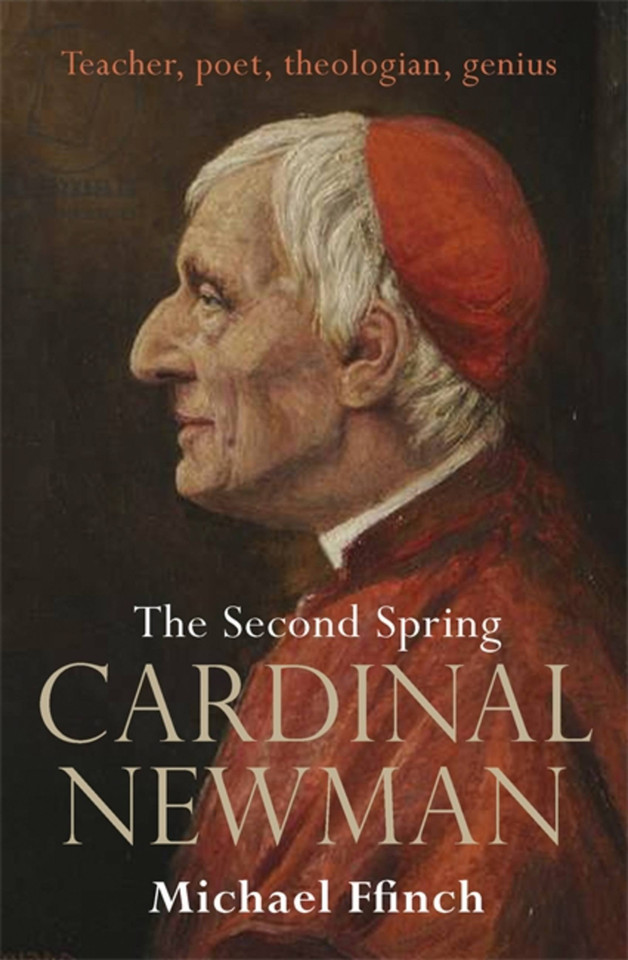 Cardinal Newman book cover by Michael Ffinch