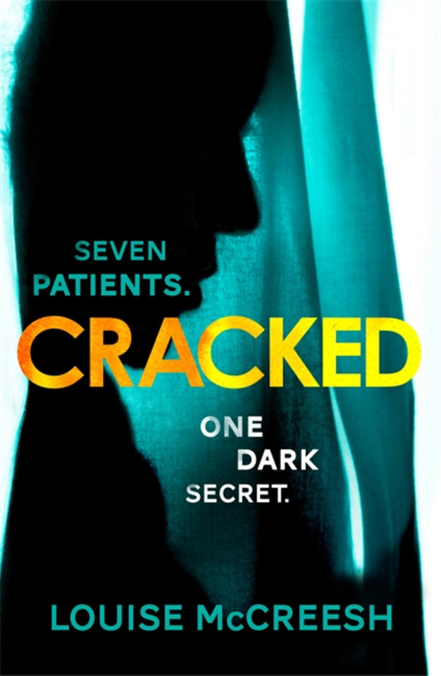 Cracked book cover by Louise McCreesh