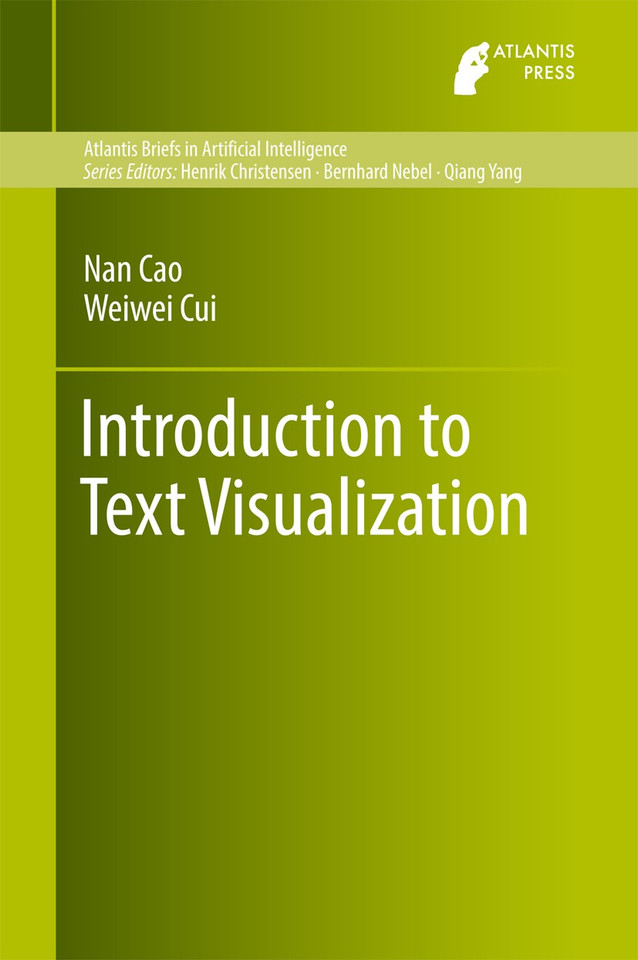 Introduction to Text Visualization (Atlantis Briefs in Artificial Intelligence #1) book cover by Nan Cao, Weiwei Cui
