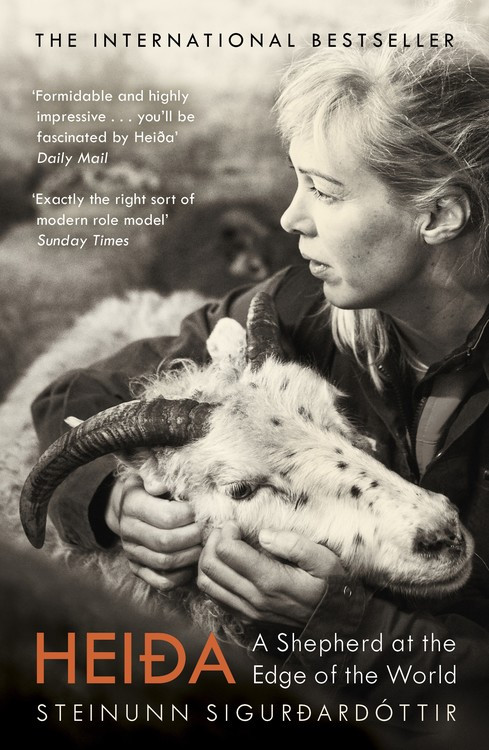 Heida book cover by Steinunn Siguroardottir