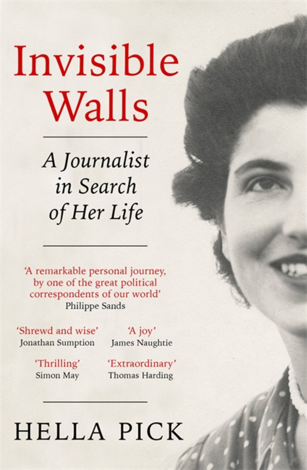 Invisible Walls: A Journalist in Search of Her Life book cover by Hella Pick