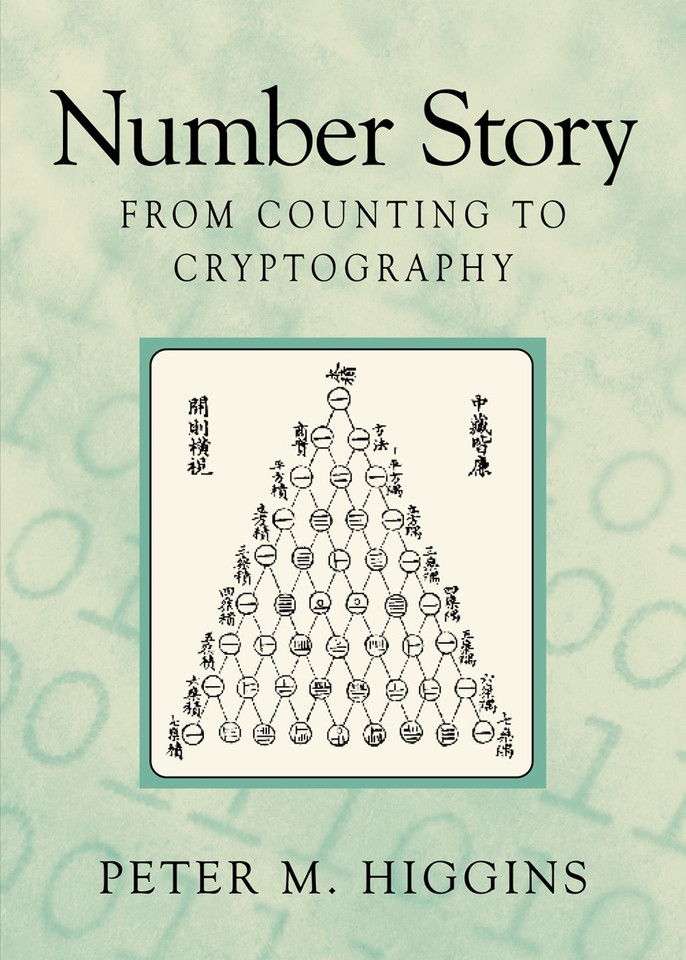 Number Story: From Counting to Cryptography book cover by Peter Michael Higgins