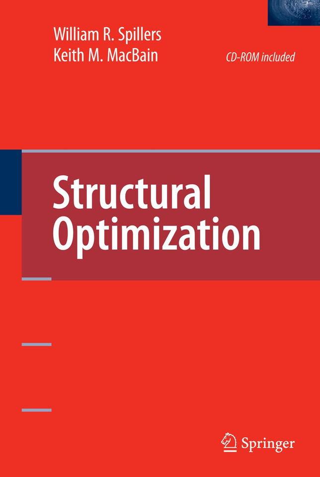 Structural Optimization book cover by William R. Spillers, Keith M. MacBain