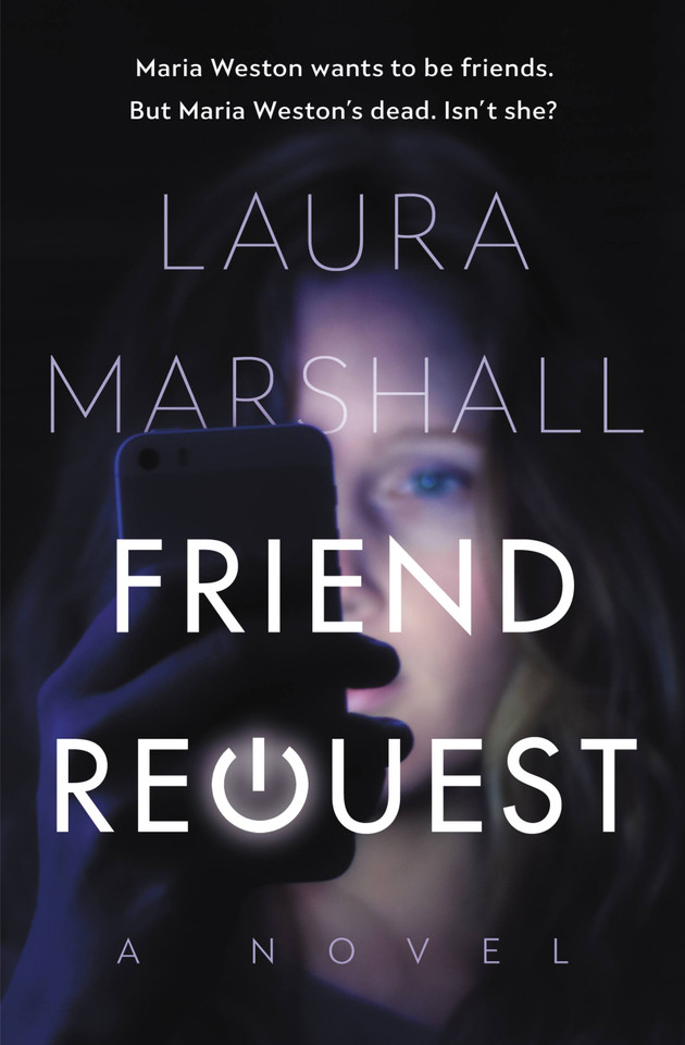 Friend Request book cover by Laura Marshall