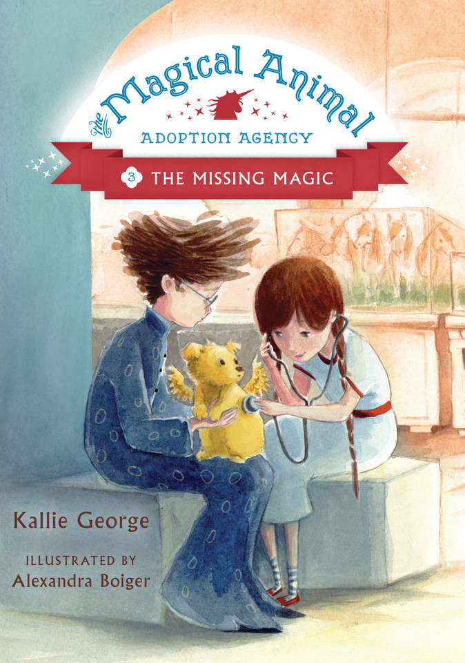 The Missing Magic (The Magical Animal Adoption Agency #3) book cover by Kallie George